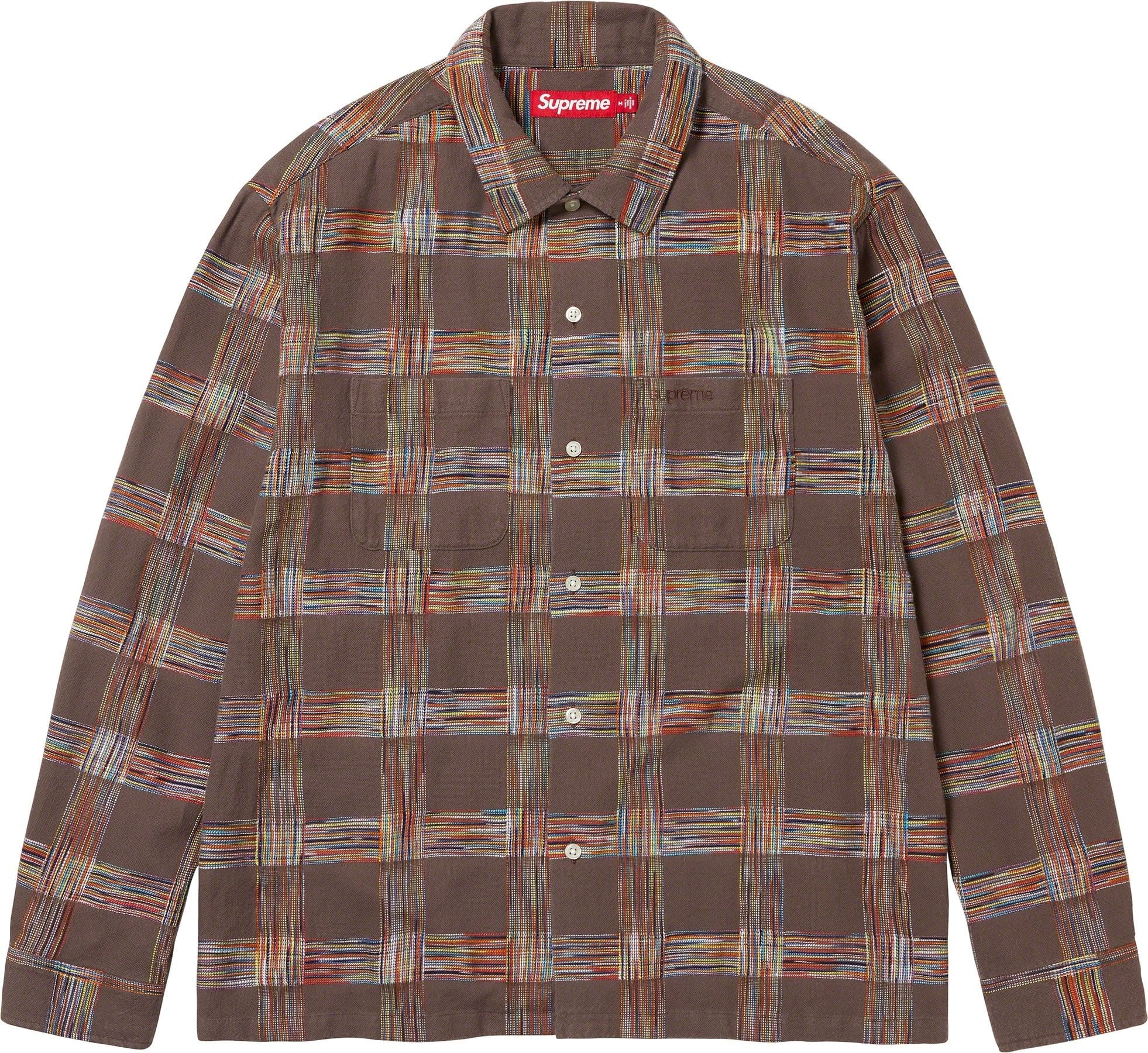 Woven Plaid Shirt view 5